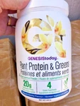 Genesis Today Plant Protein & Greens Vegan Superfood - Vanilla Smoothie 17.4OZ. Fixed Price $19.75.