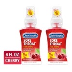 Chloraseptic Sore Throat Spray, Cherry Flavor, 6 Oz Pack Of 2. Fixed Price $11.39.