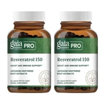 **2PACK** Gaia Herbs - Resveratrol 150 (50CAPS). Fixed Price $54.99.