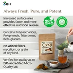 Chaga Tea Raw Grounded Powder 2.2 Lb All Natural Wild Harvest Sayan. Fixed Price $110.99.