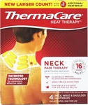 Thermacare Neck Pain, Shoulder, And Wrist Relief Patches Heat Wrap 4 Count. Fixed Price $16.99.