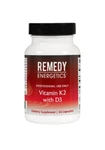 Remedy Energetics Widely Studied MENAQ7 Pro Vitamin K2 With D3 60 Caps Ortho. Fixed Price $17.99.
