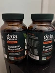 Gaia Turmeric Supreme, Extra Strength, 240 Vegan Liquid Phyto-capsules. Fixed Price $50.00.