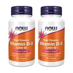 2 X Now Vitamin D3 000 Iu High Potency Structural Support 180 Softgels. Fixed Price $15.83.