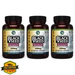 Amazing Herbs Black Seed Oil Capsules - 1250MG Immune Digestion 3PK. Fixed Price $107.99.