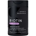 Vegan Biotin 5000MCG+ Coconut Oil Extra Strength Hair Vitamin 30 Veggie Softgels. Fixed Price $9.95.