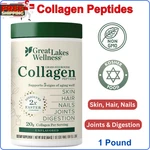 Great Lakes Wellness Collagen Peptides Powder For Skin, Hair, Nail, Joint, 16 Oz. Fixed Price $36.16.