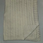Ntbay Ivory Cable Knit Throw Blanket 30X42. Fixed Price $25.46.