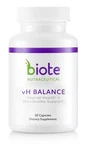 Vaginal Health + Microbiome Support 30 Capsules Biote Nutraceuticals Balance. Fixed Price $104.99.