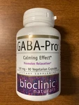 Bioclinic Naturals Gaba-pro Calming Effect Promotes Relaxation 100MG Veg 90 Caps. Fixed Price $24.95.