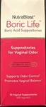 Nutrablast Boric Acid Vaginal Suppositories 100% Pure Life Blemished Box. Fixed Price $15.90.