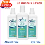 Closys Fresh Breath Sensitive Mouthwash, Gentle Mint, Alcohol Free, 32 Oz X 3PK. Fixed Price $41.63.