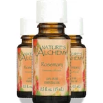 Nature's Alchemy Rosemary Essential Oil 0.5 Fl Oz 15 Ml 3 Pack. Fixed Price $22.99.