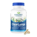 Ridgecrest Clearlungs Extra Strength, Herbal Decongestant, 60 Vegan Capsules. Fixed Price $40.99.