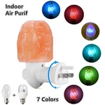 2PC Himalayan Salt Lamp Natural Crystal Hand Carved Plug In Night Light 7 Colors. Fixed Price $24.69.