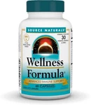 Source Naturals Wellness Formula 60 Caps. Fixed Price $14.73.