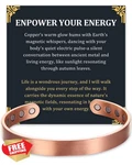 Fashtour Copper Bracelet Women 99.99% Pure Magnetic Bangle. Fixed Price $40.99.