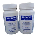 2X Pure Encapsulations Adrenal Cortisol Support Supplement 120 Count 11/2025. Fixed Price $39.99.