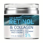 Day And Night Retinol & Collagen Moisturizer Face Cream W Hyaluronic Acid 1.7OZ. Fixed Price $9.99.