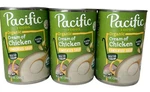 Pacific Foods Organic Gluten Free Cream Of Chicken Condensed Soup 10.5 Oz 3 Cans. Fixed Price $13.29.