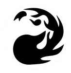 Vinyl Decal Sticker Car Truck Window - Mtg Magic Gathering Mana Mountain. Fixed Price $12.00.