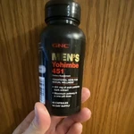 Gnc Men's Yohimbe 451MG Dietary Supplement Capsules, 60 Count, Gluten Free. Fixed Price $30.00.
