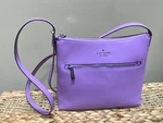 Kate Spade 454 Swing Pack Wisteria (light Purple/lavender) Pebbled Leather. Fixed Price $85.00.