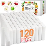 120 - Pack Lip Balm Unlabeled, Natural Bulk Blank Tube. Fixed Price $49.98.