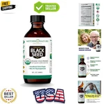 Mother Nature Usda Organic Black Seed Oil, High Tq 2%, Cold Pressed, Unrefine.... Fixed Price $49.59.
