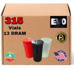 13 Dram Pop Top Bottles - 315/CASE Made In Usa (multiple Colors Offered). Fixed Price $44.99.