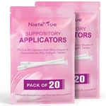 Nieteyrue (40 Packs) Disposable Vaginial Applicators Individually Wrapped. Fixed Price $17.73.