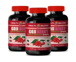 Goji Extract - Berry 40% Detox & Cleanser 3 Bottle 180 Capsules. Fixed Price $51.96.