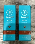 Select Pets Hemp Tincture Oil Drops, 750MG 1OZ. (30ML), Bacon Lot Of 2. Fixed Price $39.99.