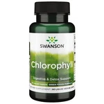 Swanson Chlorophyll Green Foods Formula (90 Liquid Veggie Caps, 50MG Each). Fixed Price $14.39.
