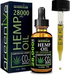 Greenive Hemp Drops 28,000MG Naturally Grown Oil Vegan Omegas.... Fixed Price $16.99.