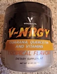 Vital Health V-nrgy Natural Energy Vitamin Drink Mix, Tropical Flavor 3.1 Oz.. Fixed Price $24.99.