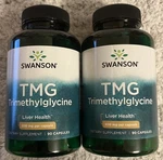 180 Caps Swanson Tmg Trimethylglycine 500 2X 90 Ct Liver Heart Health Betaine. Fixed Price $14.35.