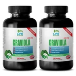 Guanabana Fruit - Graviola (leaf Powder) 650 Mg Supports Healthy Cell (2B). Fixed Price $31.99.