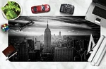 3D Black White Empire Building 8 Non-slip Office Desk Mouse Mat Keyboard Game. Fixed Price $64.87.
