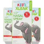 Xlear Kid's Nasal Spray 0.75 Oz Saline Sinus Care Infant Safe 3 Pack. Fixed Price $22.99.