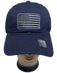 Usa America Flag Cotton Denim Polo Style Washed Adjustable Baseball Cap Lot 1-12. Fixed Price $10.99.