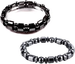 Viki Lynn 2 Pcs Hematite Magnetic Bracelets For Women And. Fixed Price $13.84.