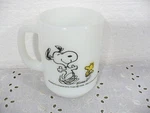 Snoopy Life Is Pure Joy Fire Anchor Hocking 4" Mug. Fixed Price $29.95.