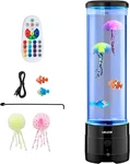 Vevor Sensory Bubble Tube Lamp, 16 Color Changing Light Effects, Water Fish. Fixed Price $42.99.