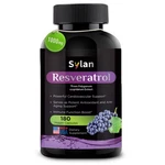 Sylan Trans Resveratrol 1000MG, 180 Caps Antioxidant & Anti-aging, Usa Made. Fixed Price $27.98.