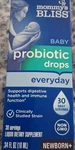 New Mommy's Bliss Baby Probiotic Drops 30 Servings Exp 07/2027. Fixed Price $16.99.