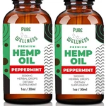 Pure Wellness Hemp Seed Oil Drops Peppermint Flavor For 1 Oz (pack Of 2). Fixed Price $33.73.