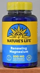 Nature's Life Renewing Magnesium 100 Capsules Natures Plus B-6. Fixed Price $14.98.