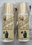 2 Pack Alvera Aloe & Almonds All Natural Roll-on Deodorant 3 Fl. Oz.. Fixed Price $17.49.