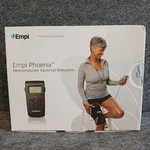Empi Phoenix Tens Nmes Unit Complete Kit Open Box Neuromuscular Stimulator. Fixed Price $49.00.